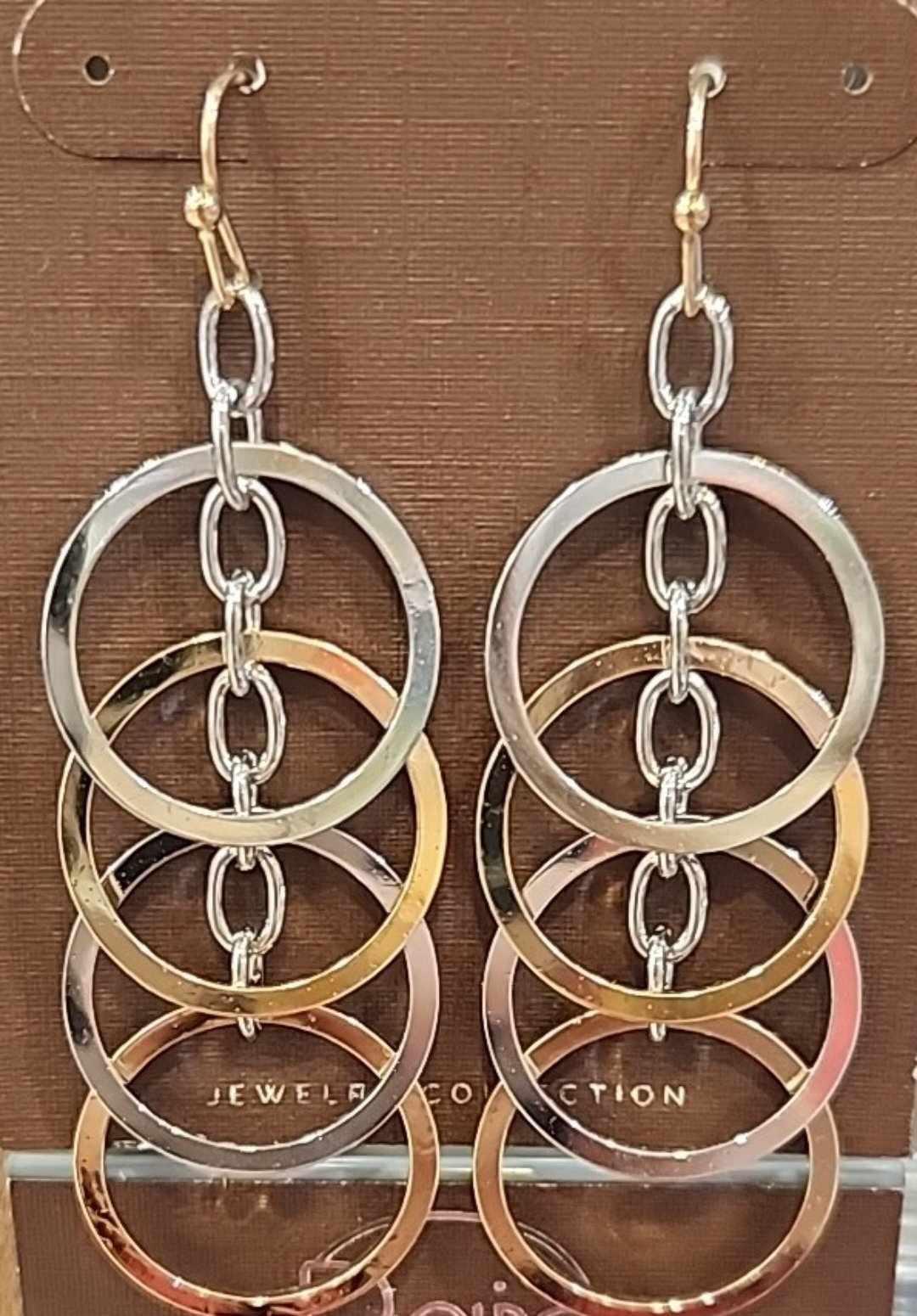 TT Cascading Circles Earrings