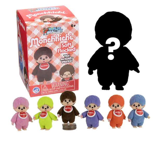 Worlds Smallest Monchhichi Blind Box