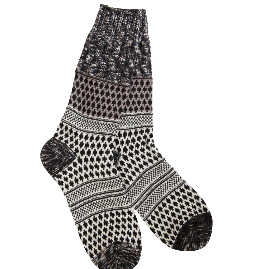 Weekend Gallery Textured Crew Socks