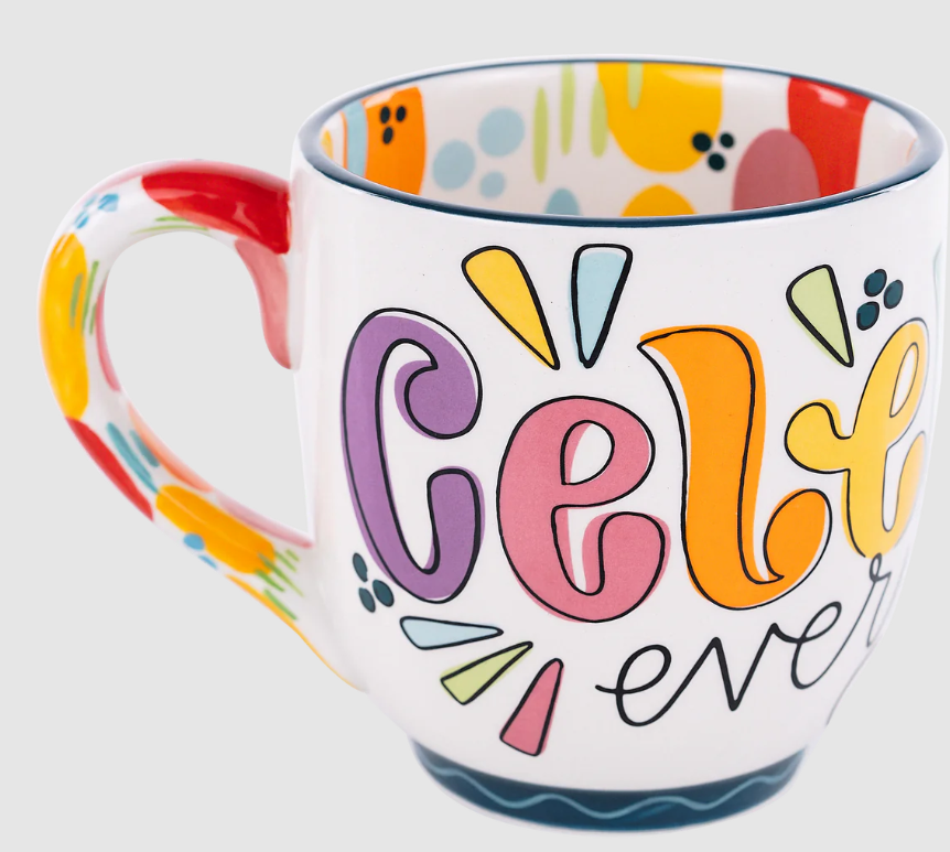 Pop of Color Celebrate Mug