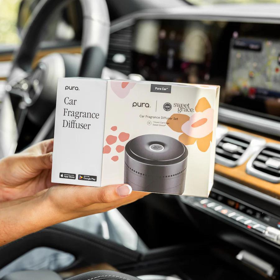 Sweet Grace Car Fragrance Diffuser Set