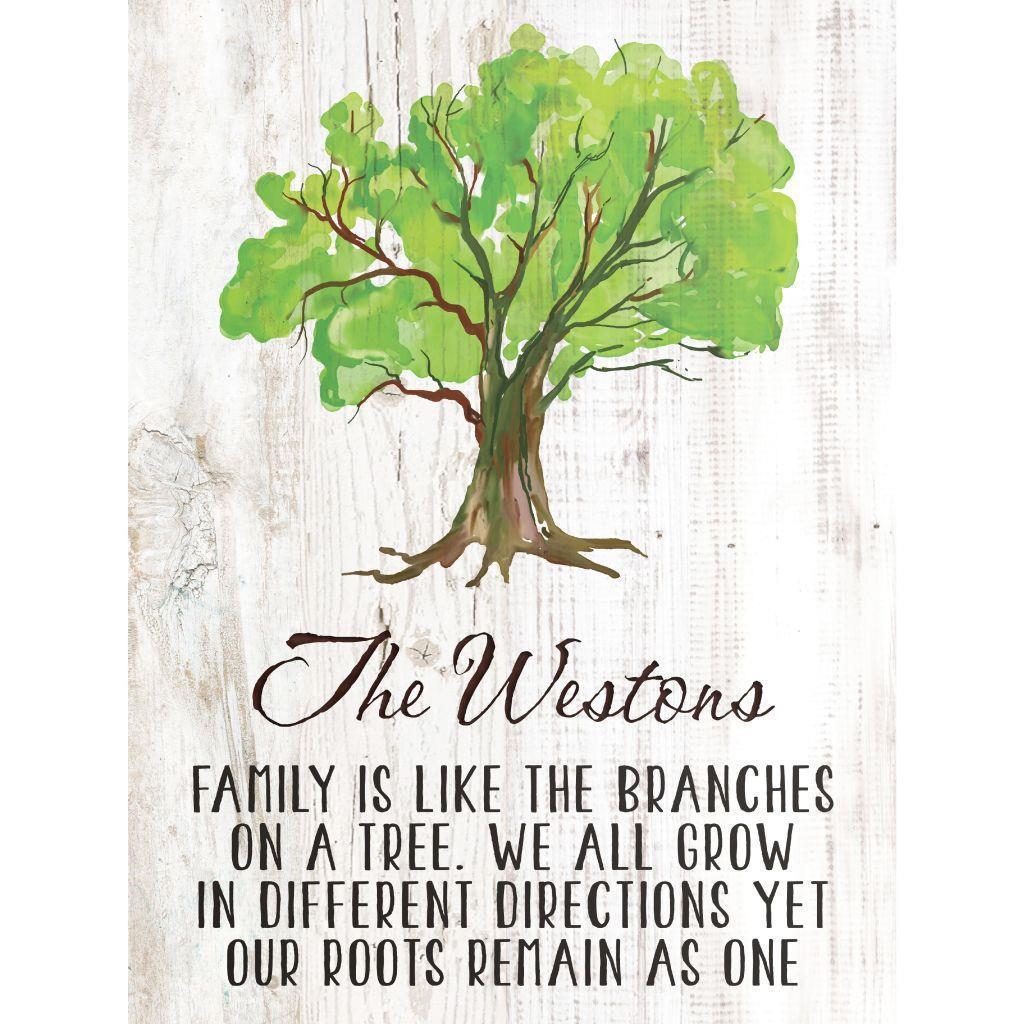 Like The Branches Plaque 12x16