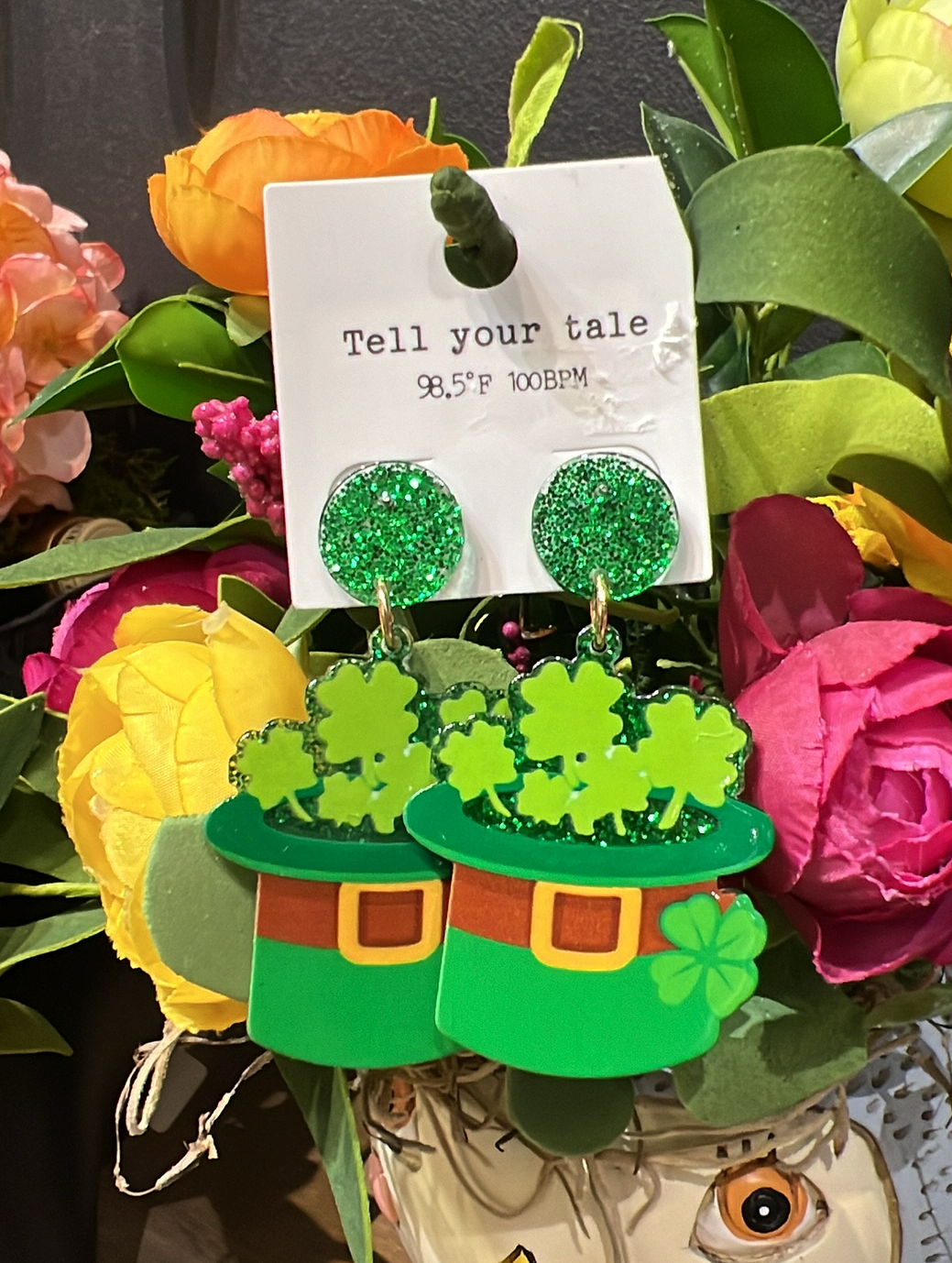 Hat Of Luck Earrings