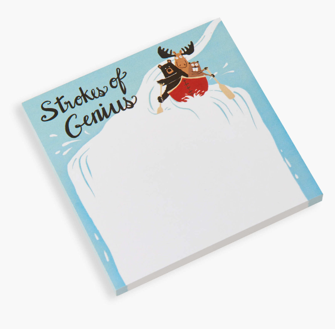 Strokes of Genius Sticky Notes