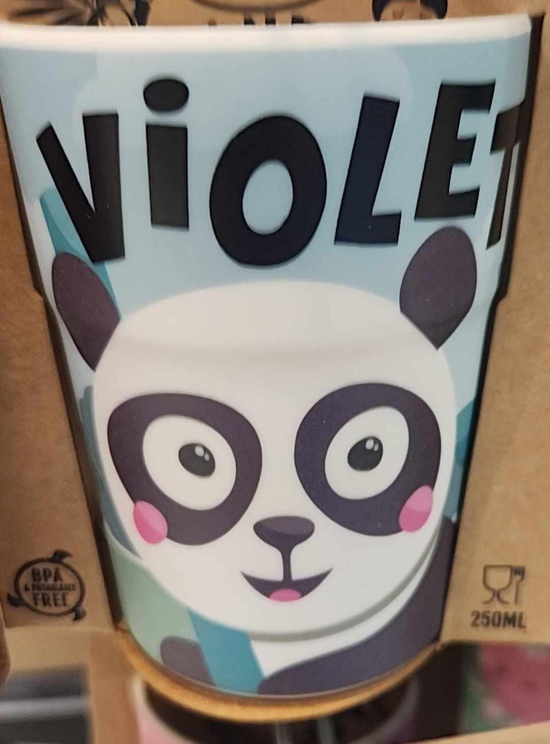 Violet Panda Cup