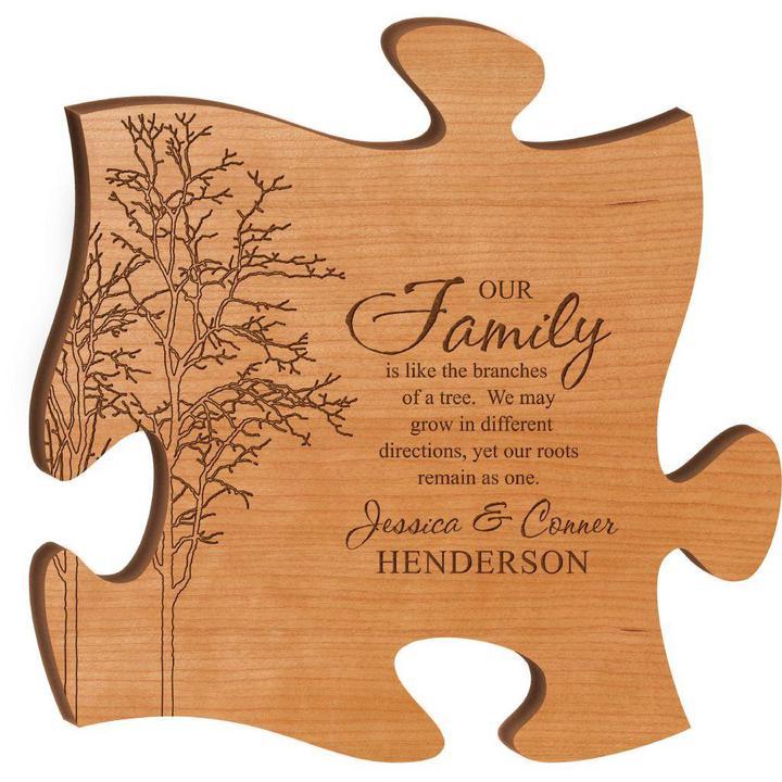Cherry Puzzle Plaque