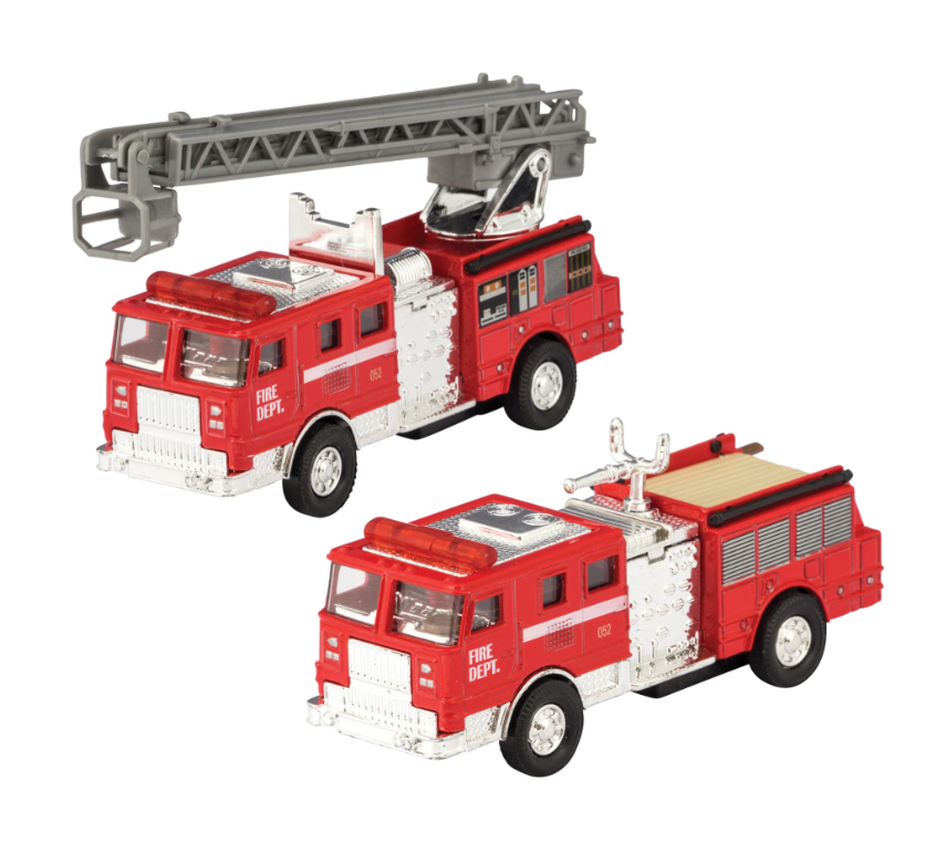 Diecast Fire Engine Toy