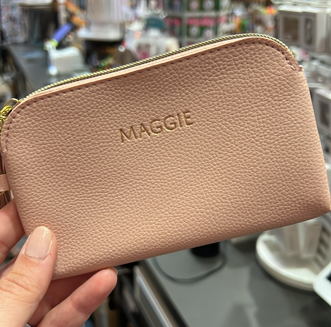 Maggie Pink Wristlet