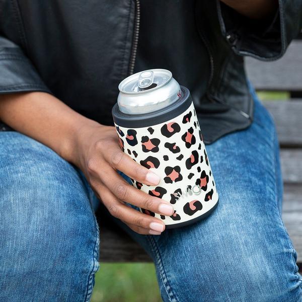 Luxy Leopard Combo Can & Bottle Cooler