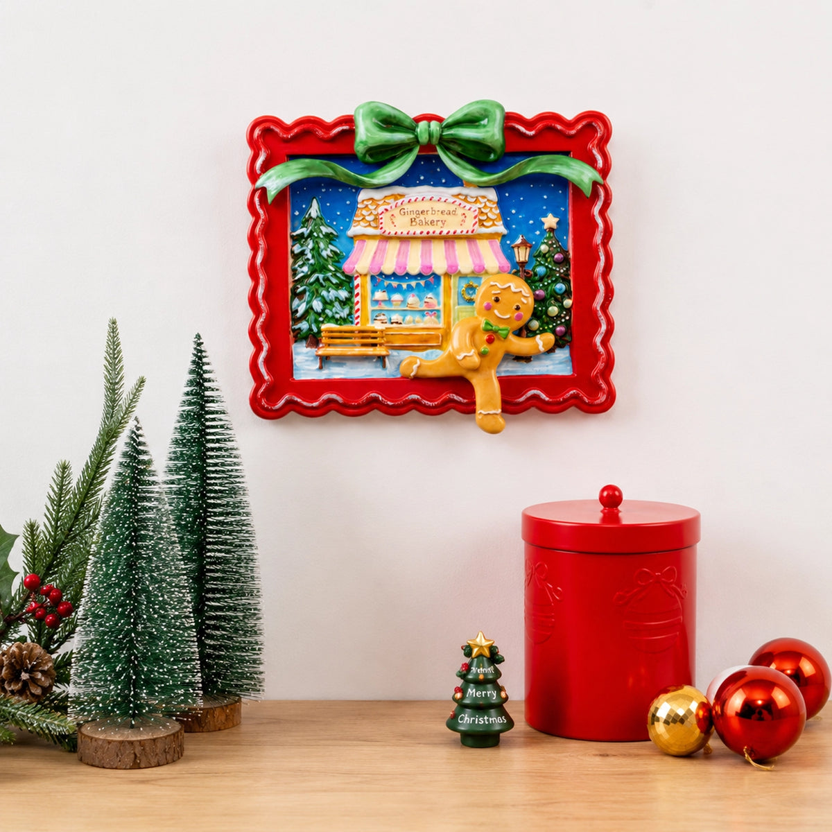 Craft Hero Muddies™ - The Great Gingerbread Getaway - DIY 3D Wall Frame