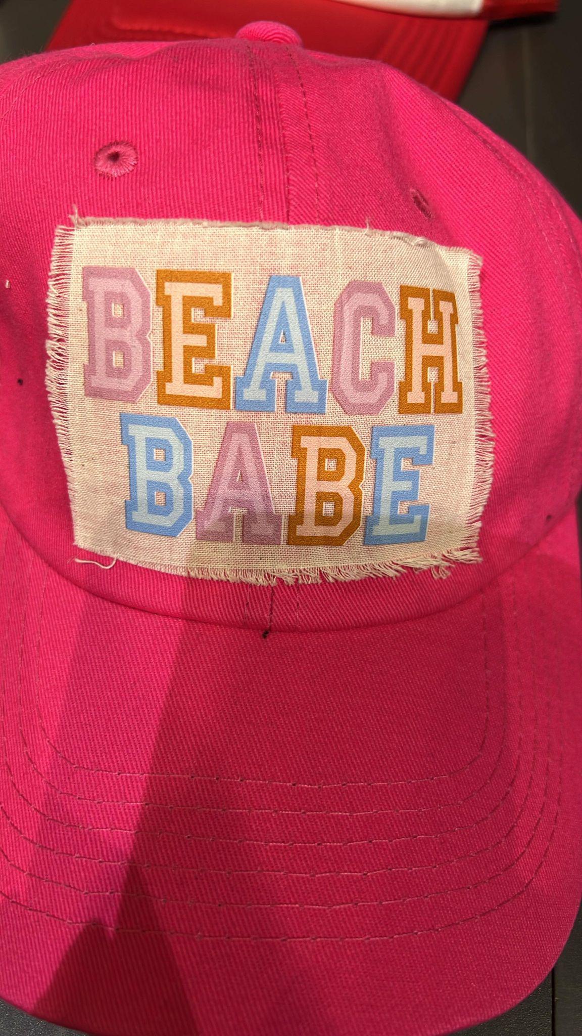 Beach Babe Pink Hat