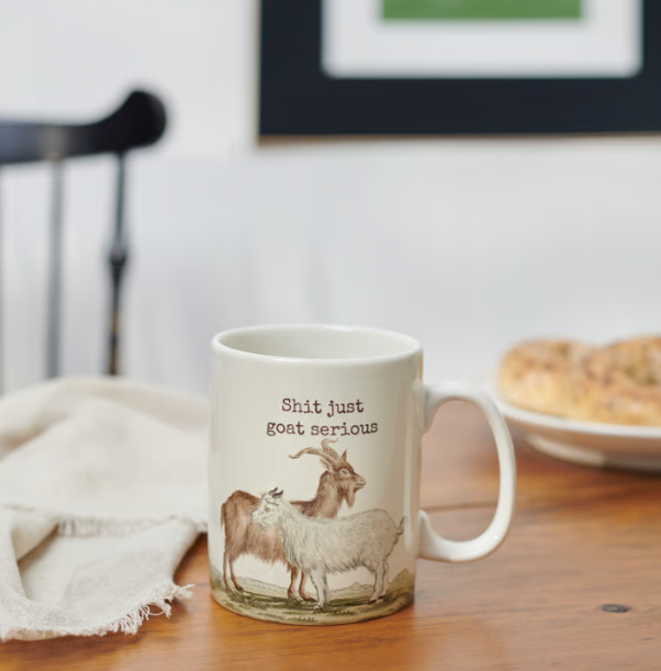 Just Goat Serious Mug