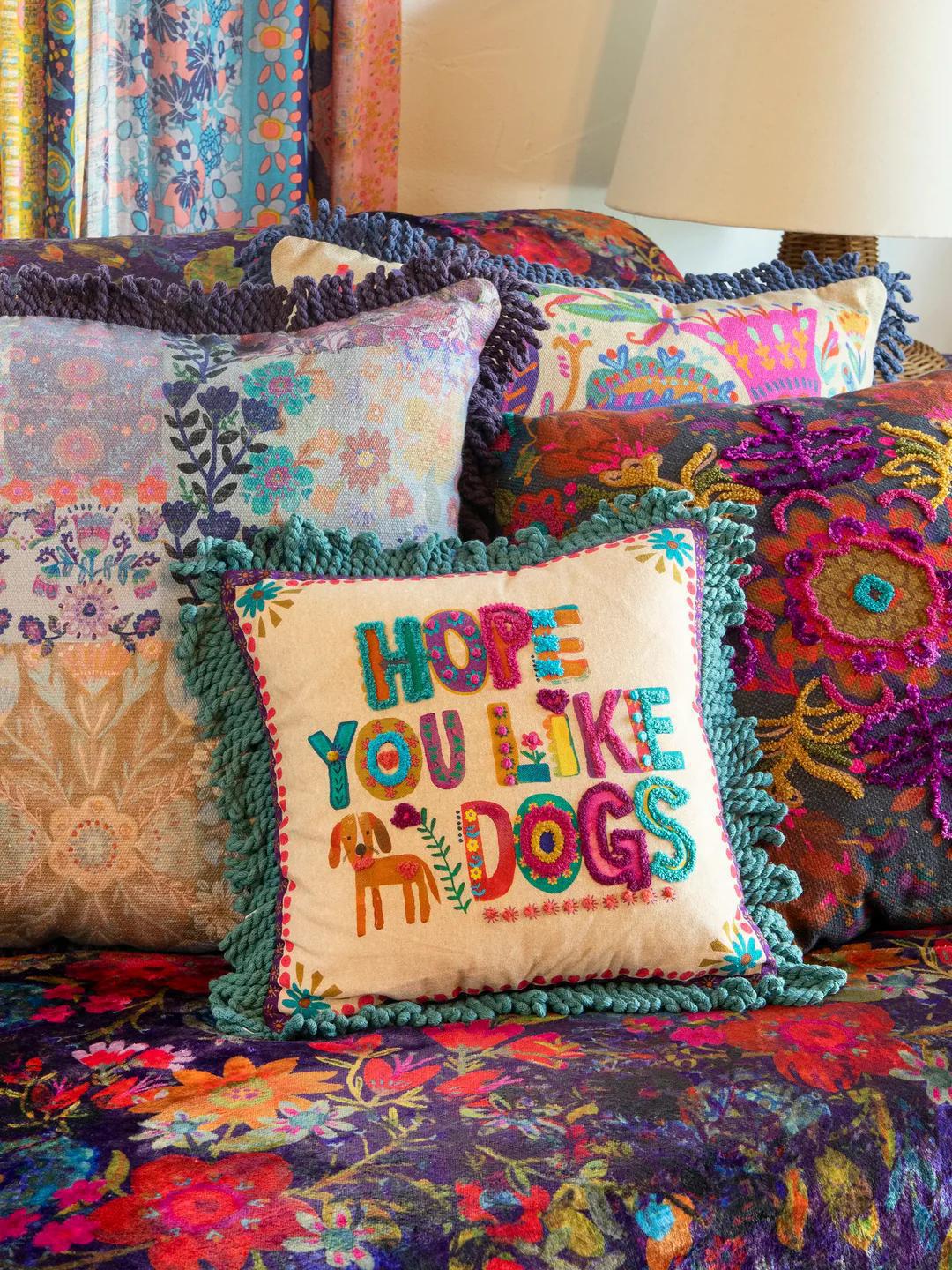 Tufted Boho Pillow