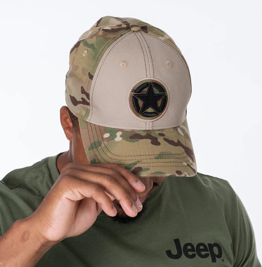 Jeep Star Camo Hat