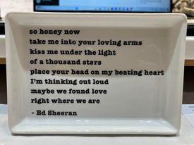 Into Your Loving Arms Trinket Tray