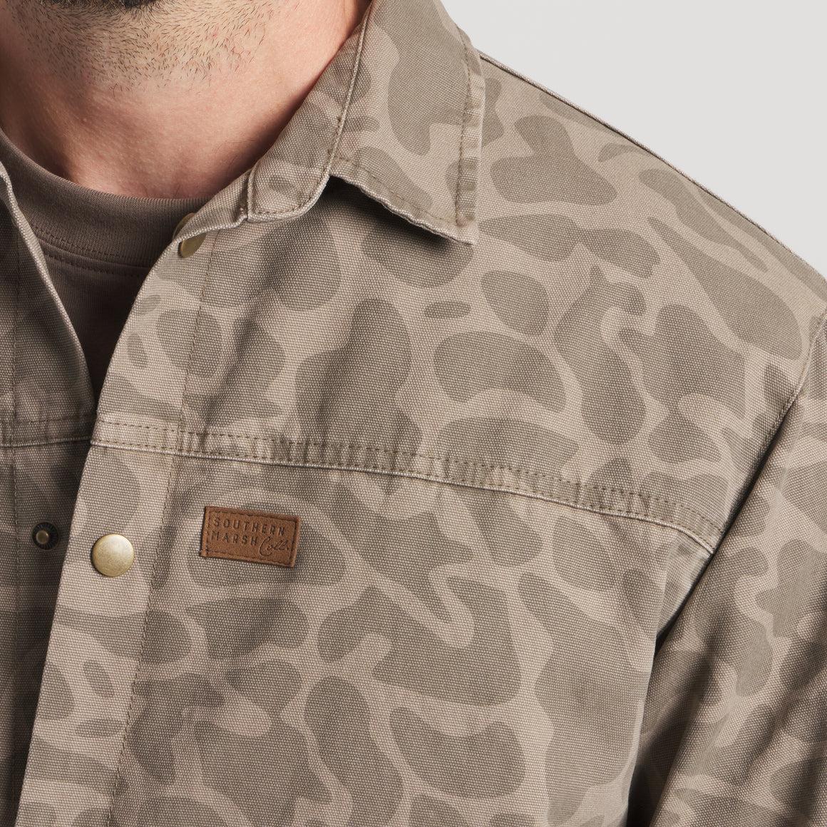 Bishop Rugged Canvas Jacket - Camo