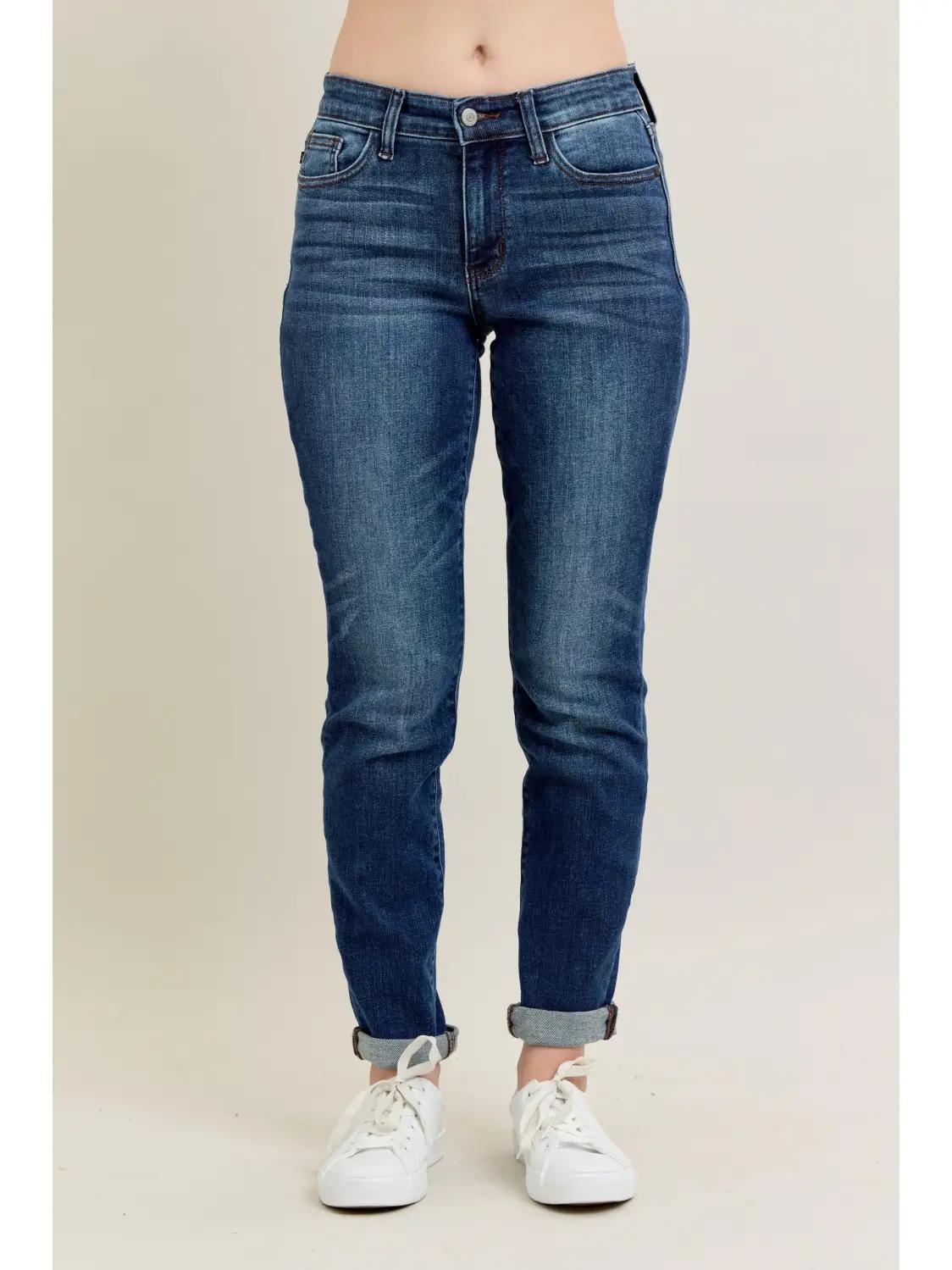 Judy Blue Core Cuffed Slim Fit