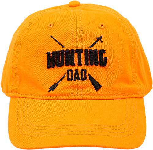 Hunting Dad - Orange Adjustable Hat