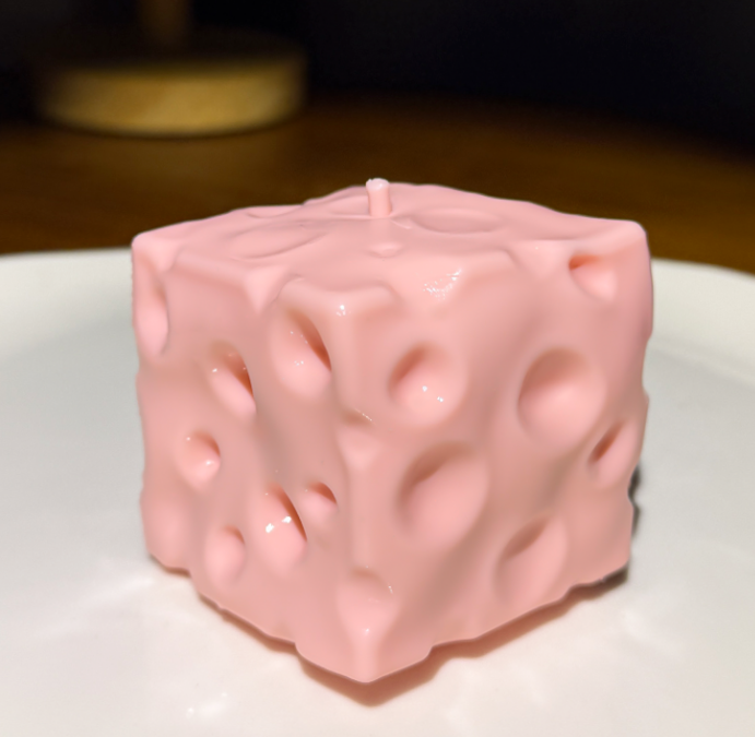 Pink Squishy Small Cheese