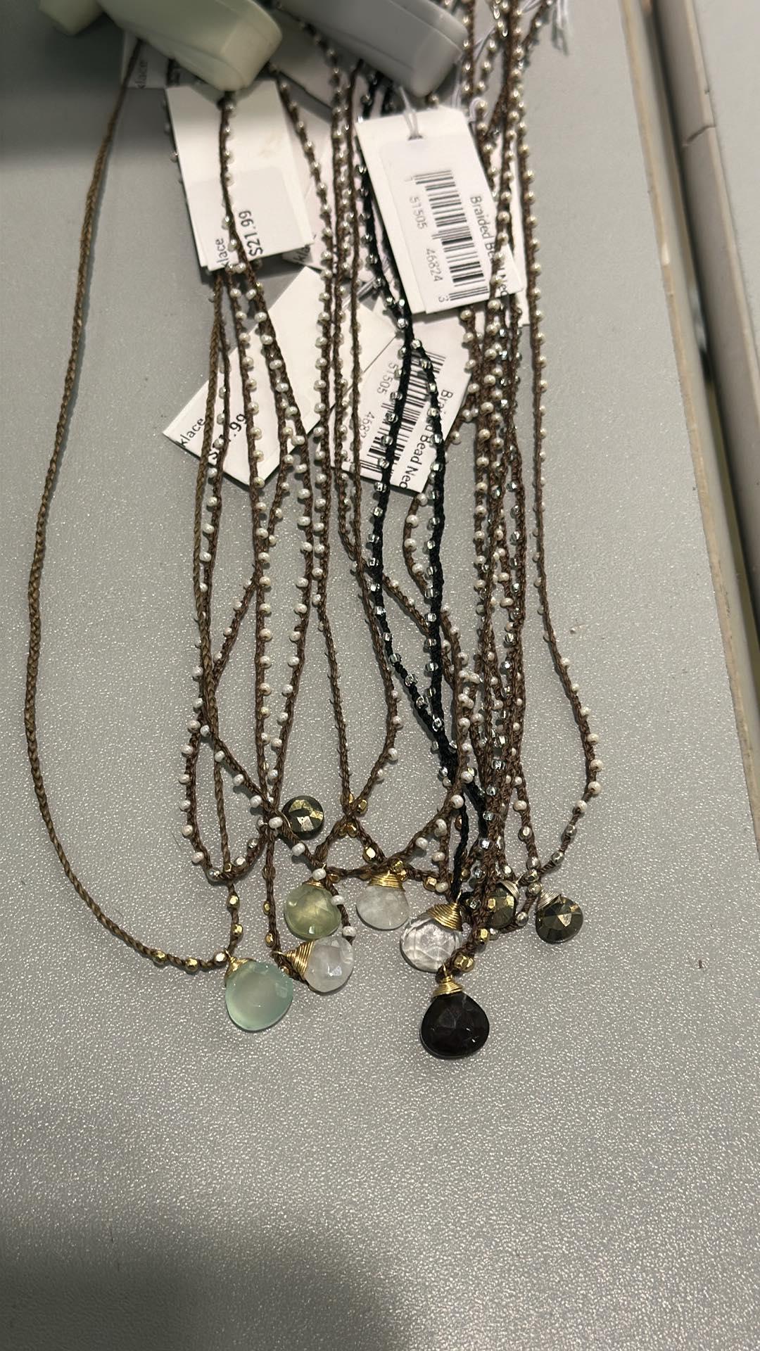 Braided Bead Necklace
