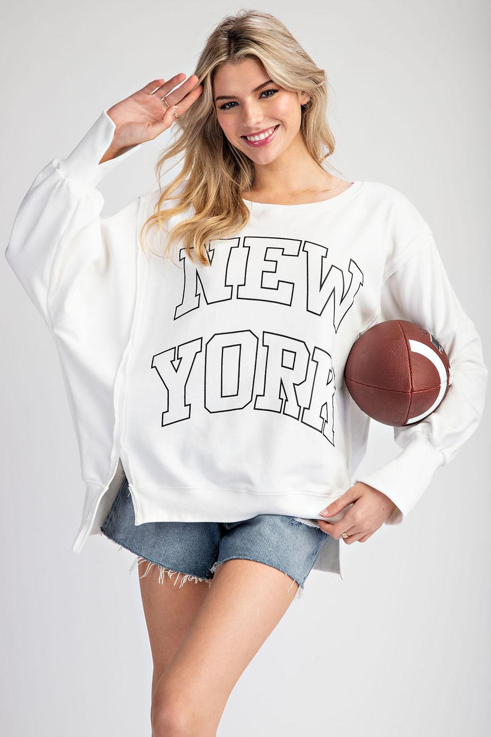 New York Pullover Top