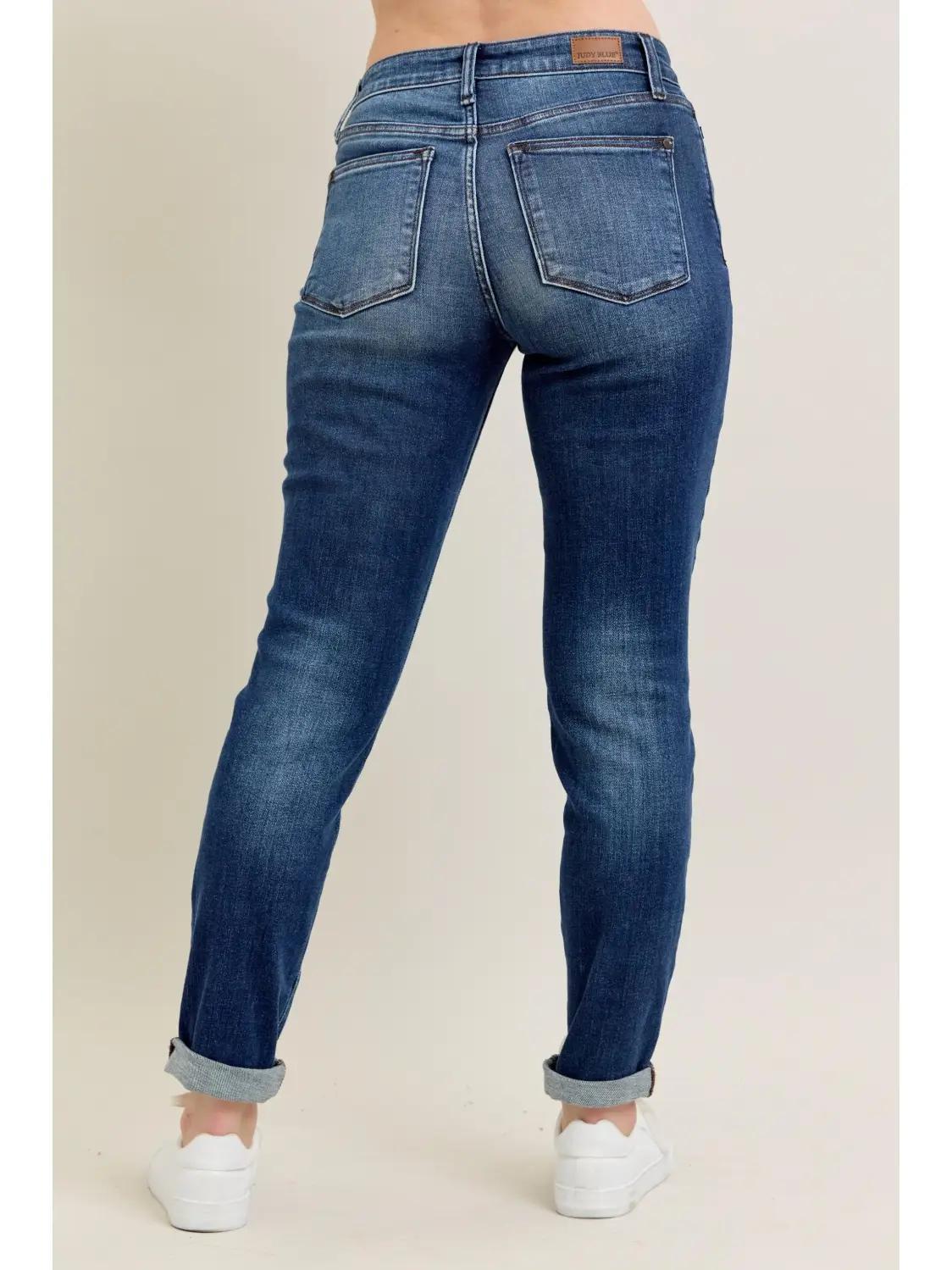 Judy Blue Core Cuffed Slim Fit