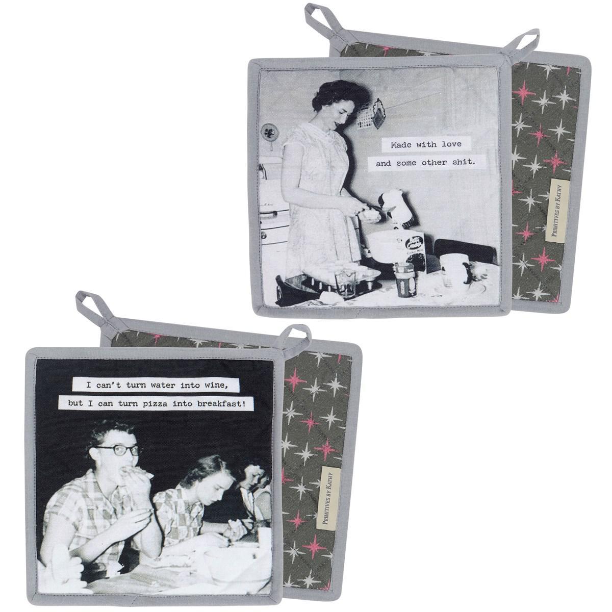 Made With Love Hot Pad Set