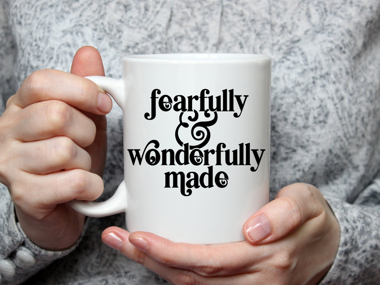 Fearfully & Wonderfully Made Mug