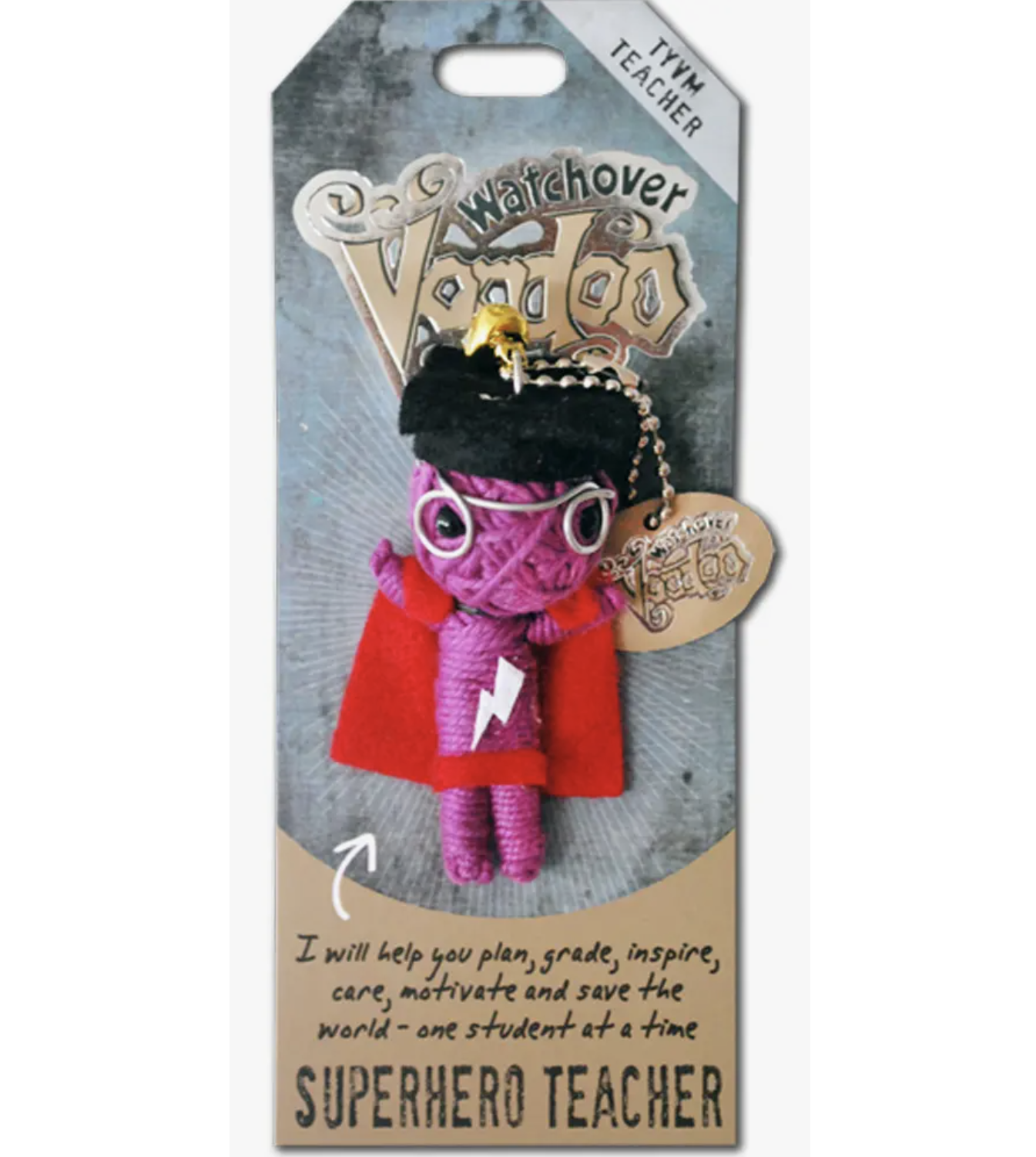 Superhero Teacher Voodoo Doll
