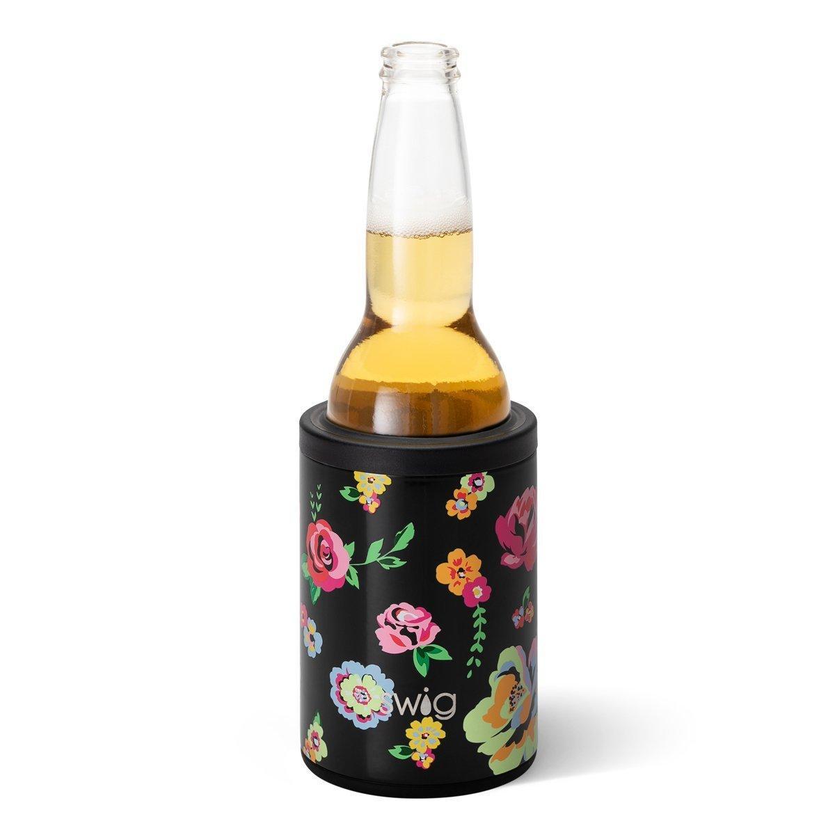 Swig Fleur Noir Combo Can+Bottle Cooler