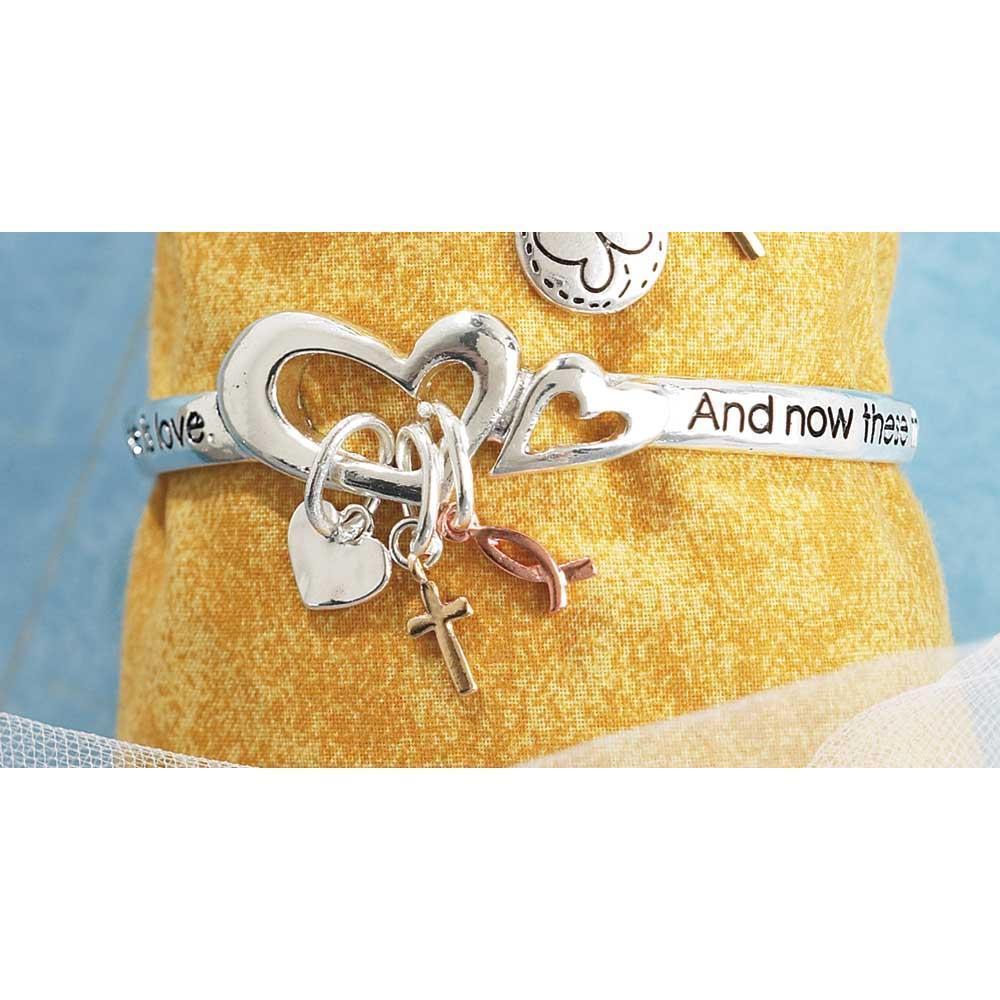 1st Corinthians 13:13 Bracelet