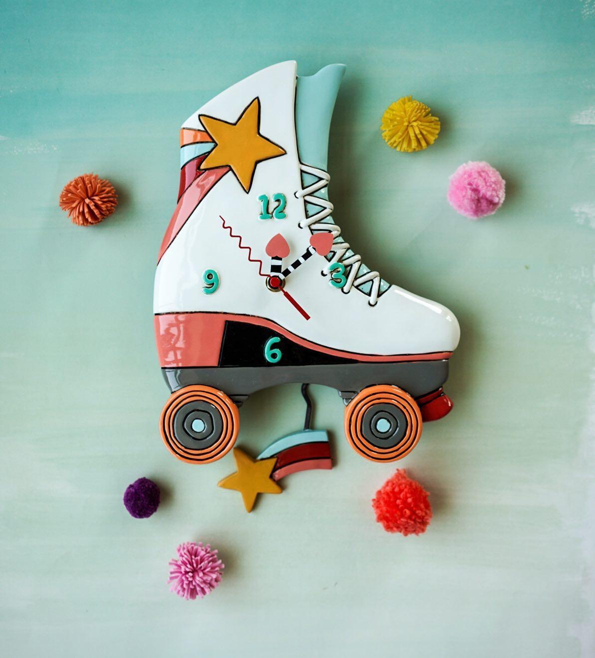 Roller Skate Allen Design Clock