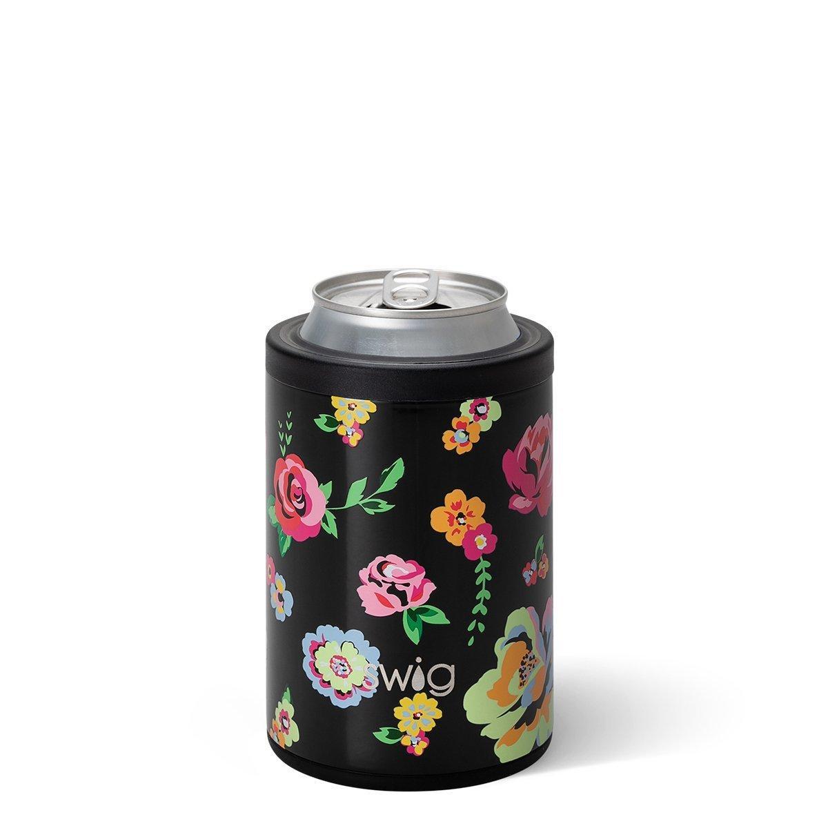 Swig Fleur Noir Combo Can+Bottle Cooler