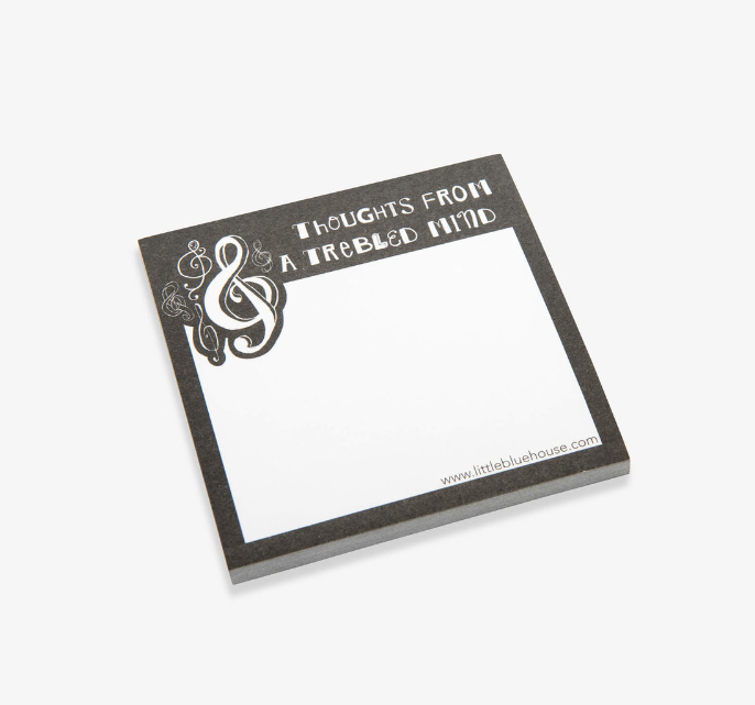 Thoughts From A Trebled Mind Sticky Notes