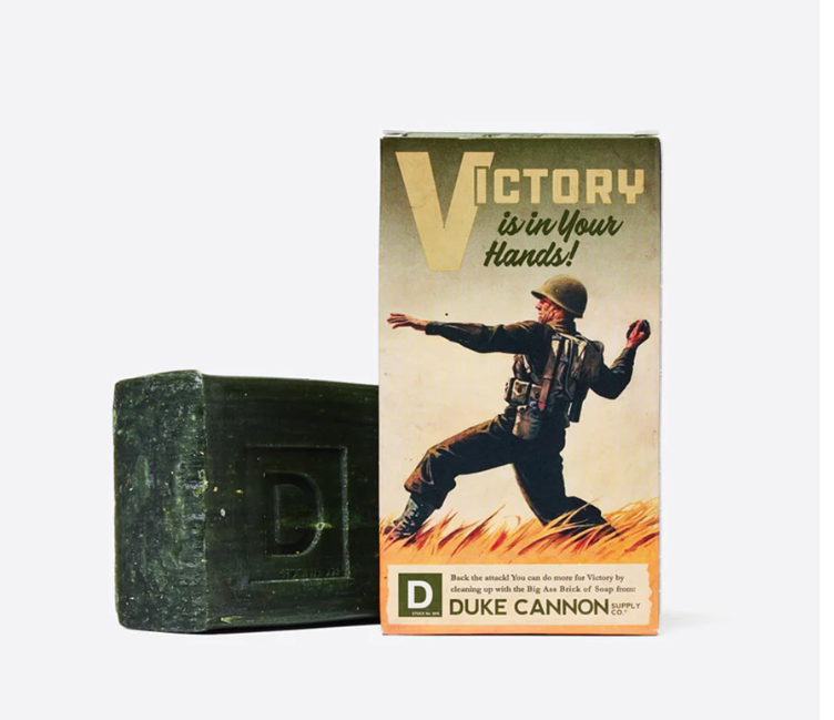 Duke Cannon WW2 Big Ass Brick Of Soap Smells Like Victory