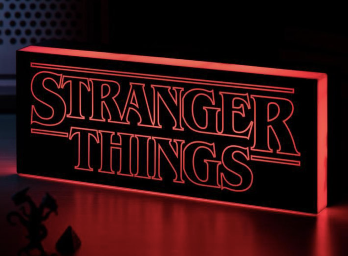 Stranger Things Logo Light