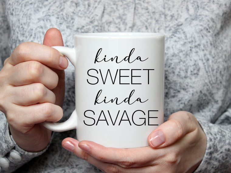 Kinda Sweet Kinda Savage Mug