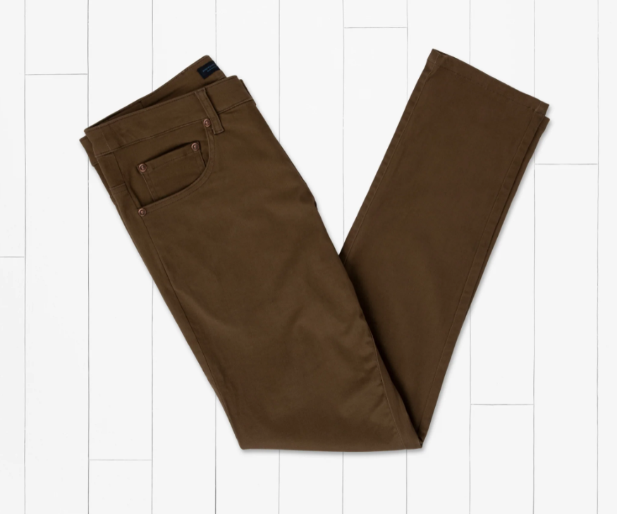 Cahaba Comfort Stretch Twill Pant Dark Brown