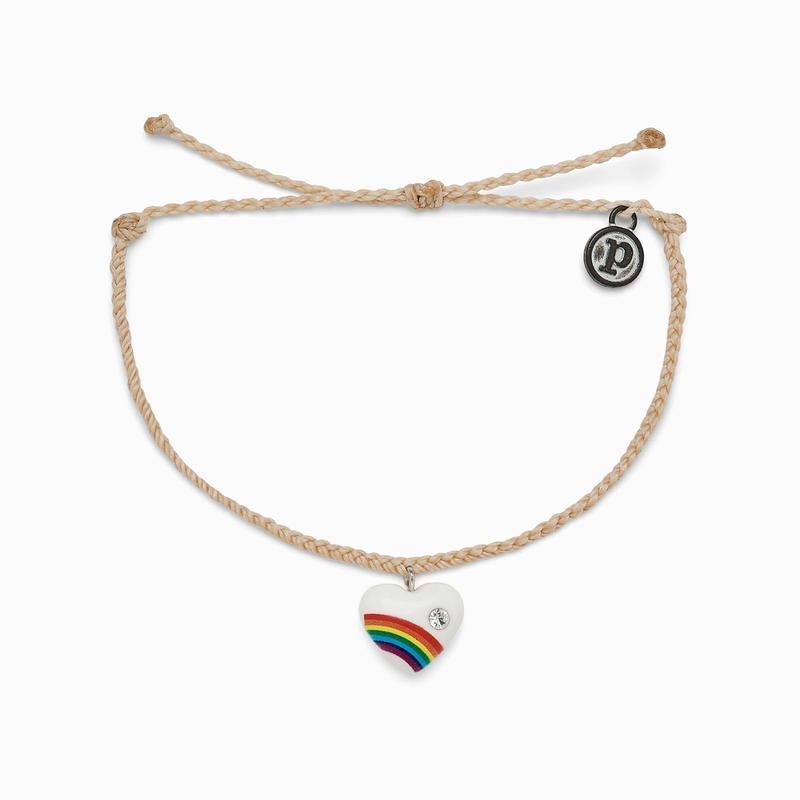 Vintage Heart Charm Bracelet