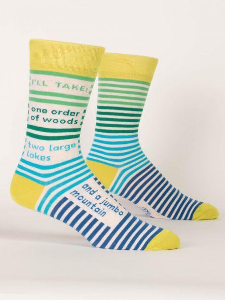 I'll Take One Order Men's Crew Socks