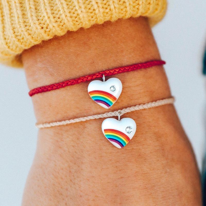 Vintage Heart Charm Bracelet