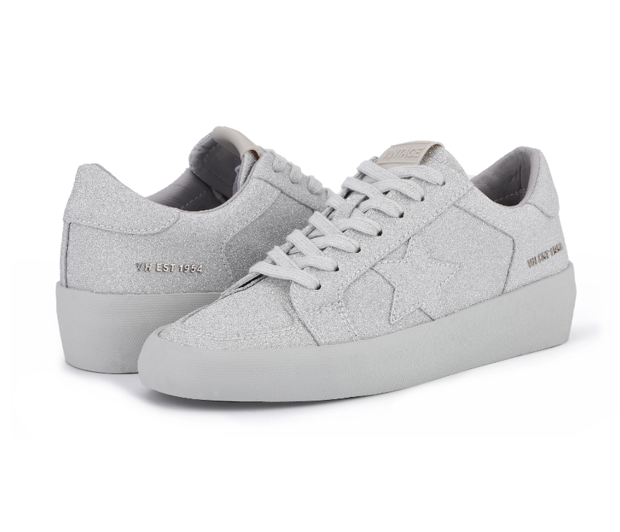 Kara Matt Silver Sneaker