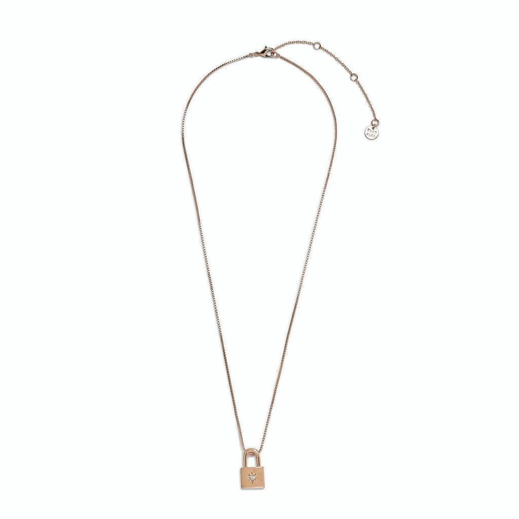 Lock Pendant Necklace