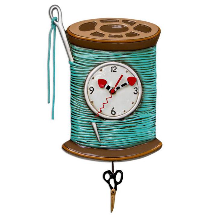 Needle & Thread Allen Design Clock