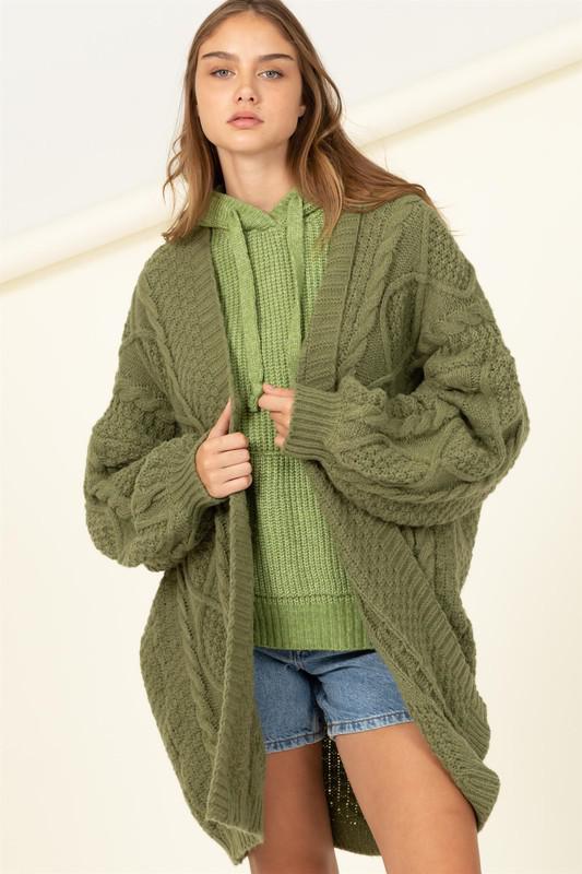 Cable Knit Cardigan