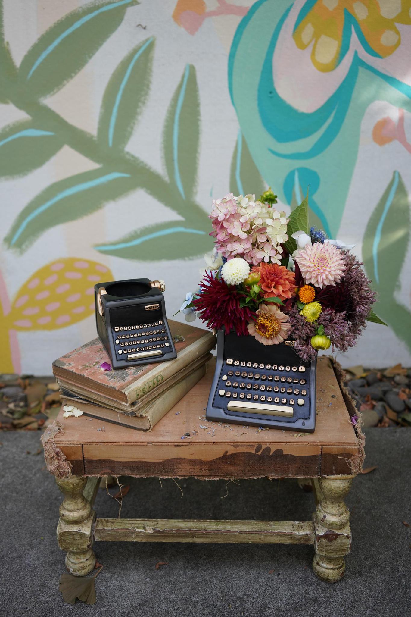 Black Writer Planter