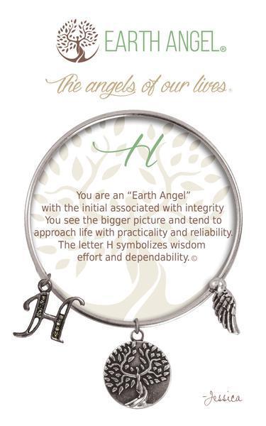 Letter H Earth Angel Bracelet