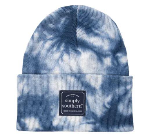 SS Tie Dye Beanie Blue