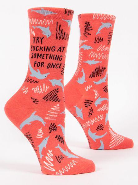 Sucking At Something Women's Crew Socks