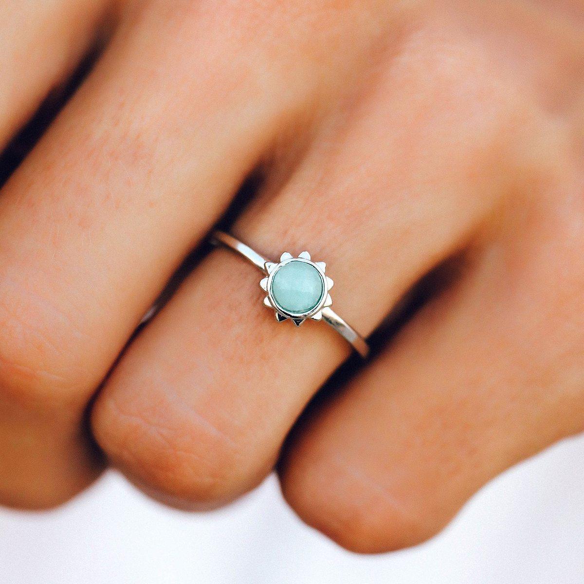 Sunkissed Ring Silver